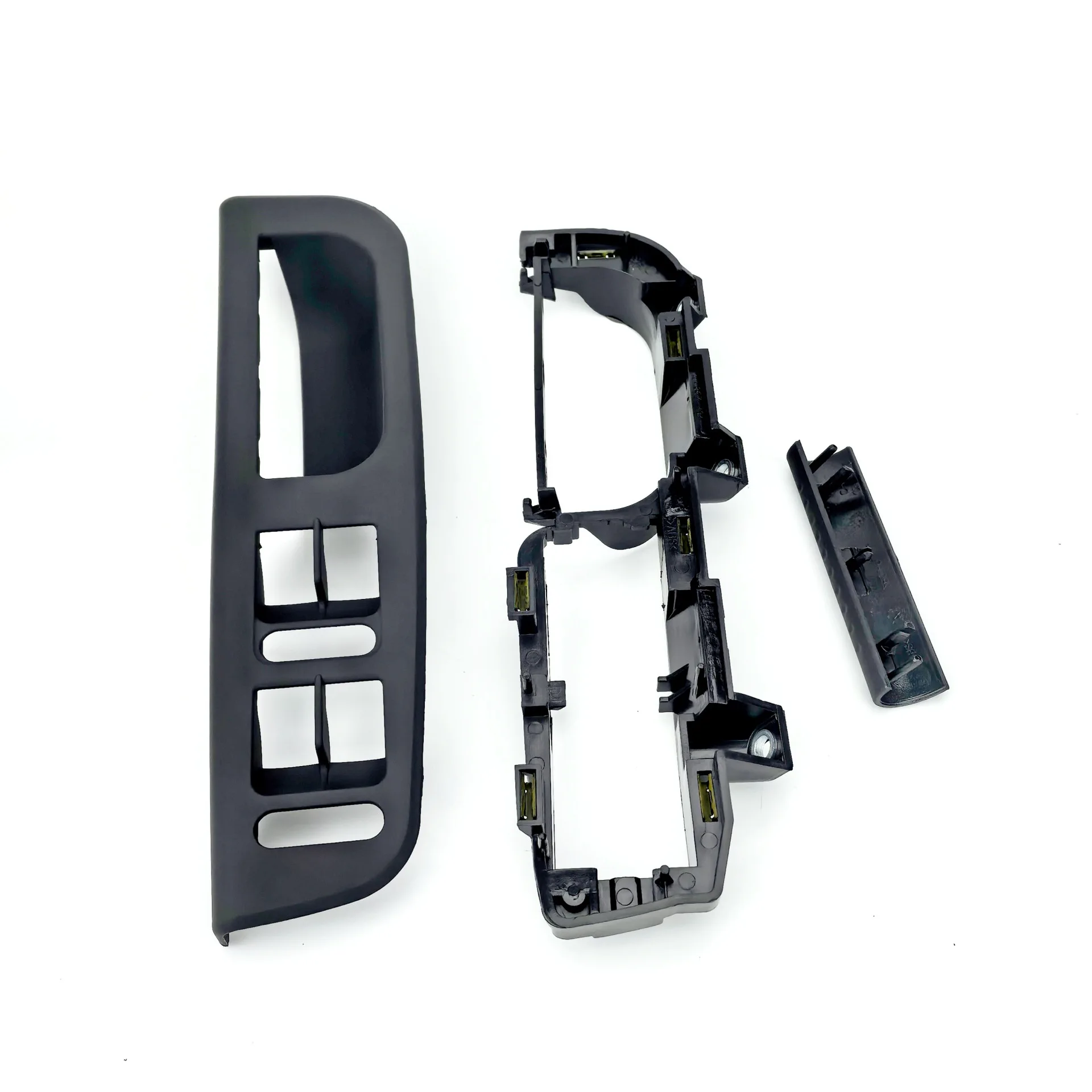 

3Pcs Black Color for Bora Golf 4 Interior Door Handle Lifter Switch Bracket Base Caps 1J1 867179 3B1 867 171 E 3B0867175