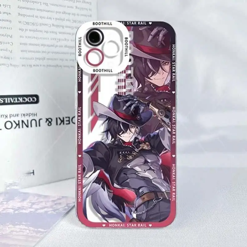 Case For Xiaomi Redmi 13 A3 13C 12C Note 13 11 10 Pro Plus 9C 9A cover Silicone Couqe Soft Boothill Honkai Star Rail