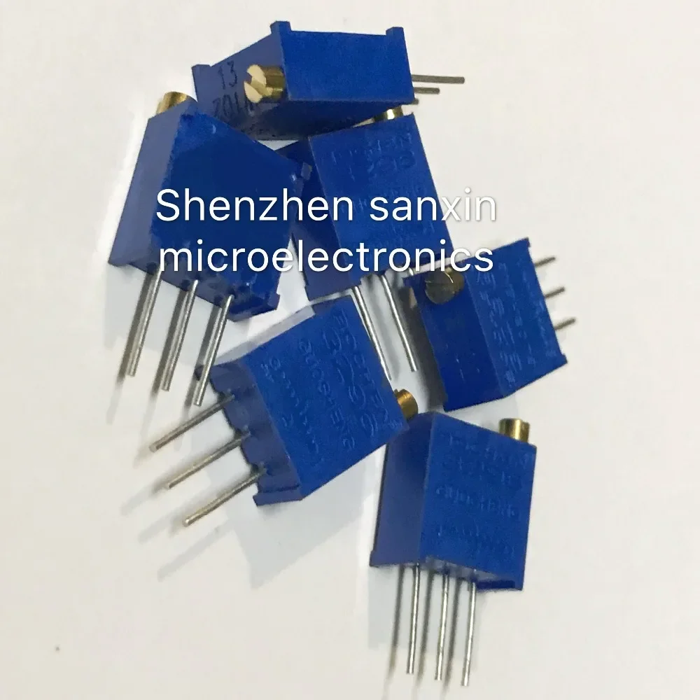 

10pcs 3296W 20R 100R 200R 500R ohm Trimpot Trimmer Potentiometer