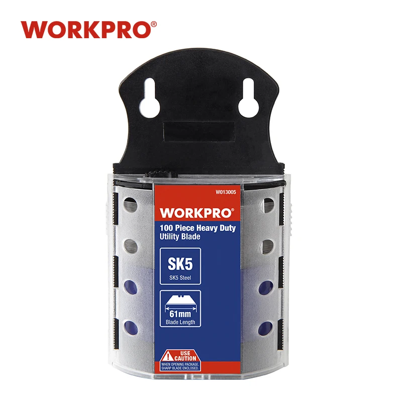 WORKPRO 50pcs 100pcs Utility Knife Folding Knife Replaced Blades Kits