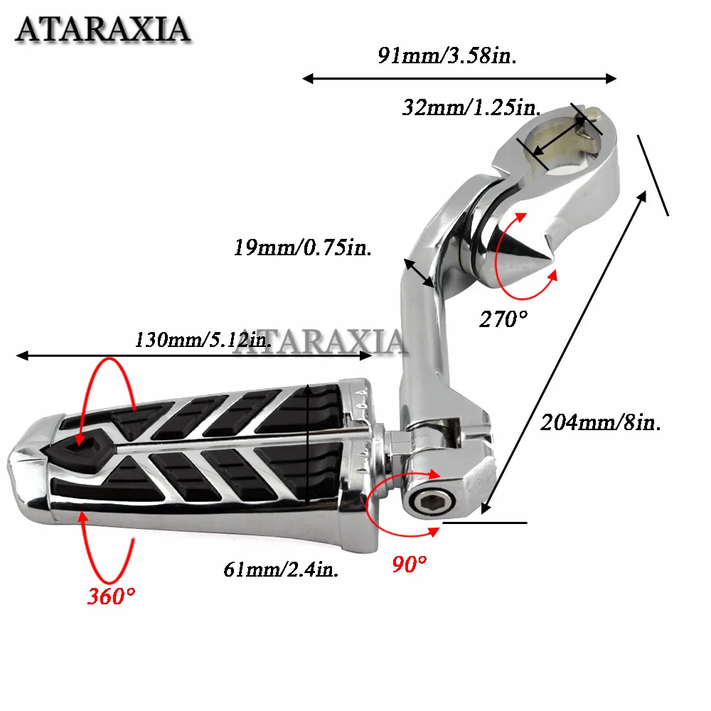 1.25 „ kołki autostradowe podnóżki motocyklowe pasek bezpieczeństwa ochrony silnika podnóżek do Harley Sportster XL Dyna Softail