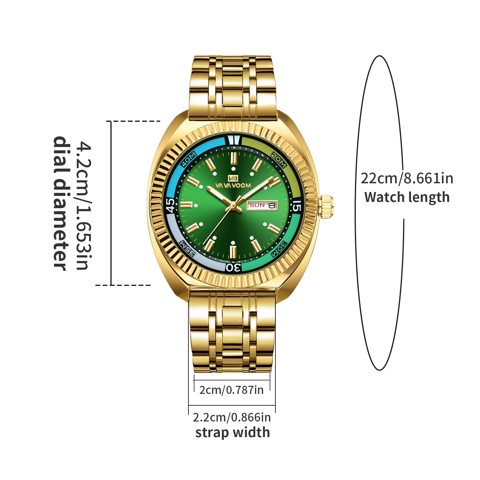 Men Gear Ring Quartz Watch Lar - Smartwatch Ring Watches ulasan dan harga