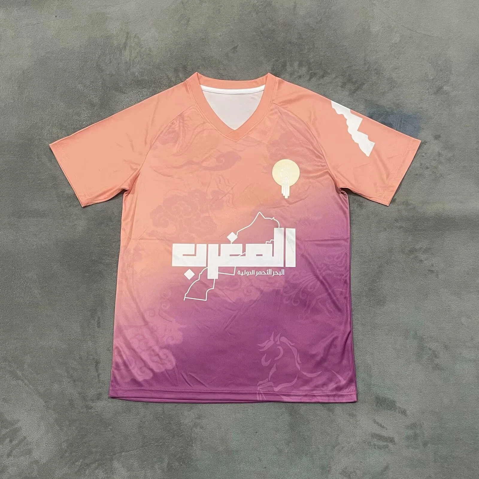 Verano Marruecos 2025-26 Temporada Fútbol clásico Mujer Fan Jersey Transpirable Secado rápido Cómodo y transpirable para partidos