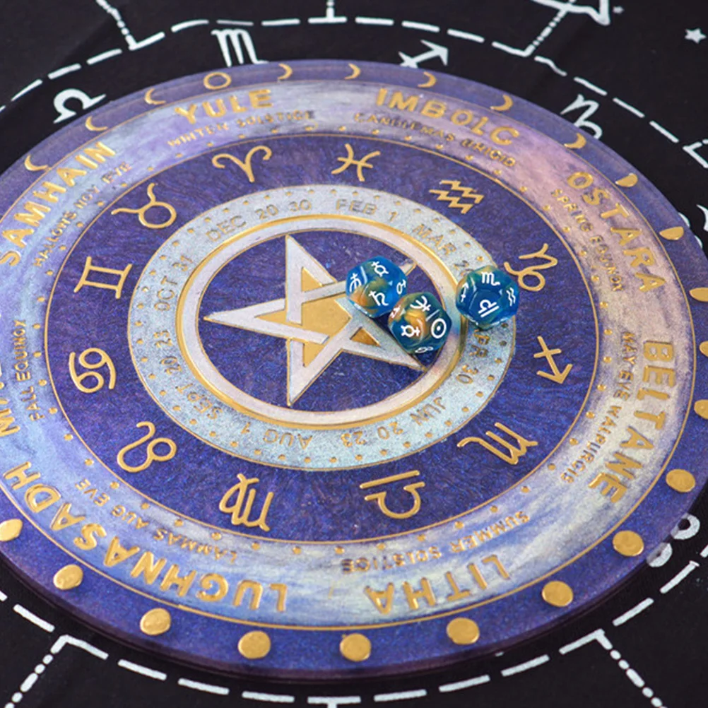 

DIY Manual Mold Silicone Divination Mirror Shape Simple Design Easy to Clean Comfortable Touch Tray Craft