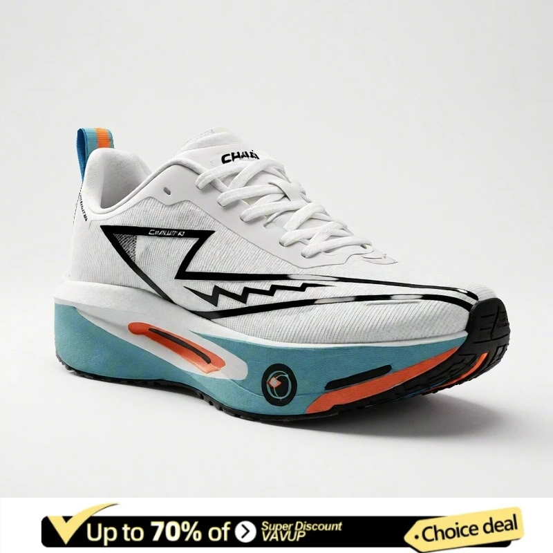 Tênis de Corrida Masculino Marathon com Placa de Carbono, Esportivo Especializado, Respirável, Leve, Confortável, Feminino, Tênis Atlético Chunta Tênis de Corrida Masculino Marathon com Placa de Carbono, Esportivo Especializado, Respirável, Leve, Confortável, Feminino, Tênis Atlético Chunta