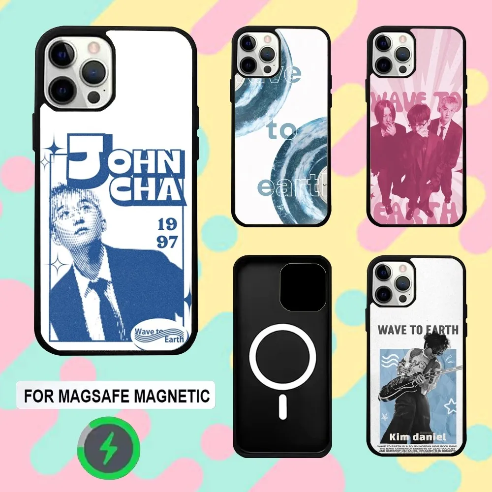 

Wave To Earth Summer Flows Phone Case For iPhone 16,15,14,13,12,11,Plus,Pro,Max,Mini Magsafe Magnetic Wireless Charging