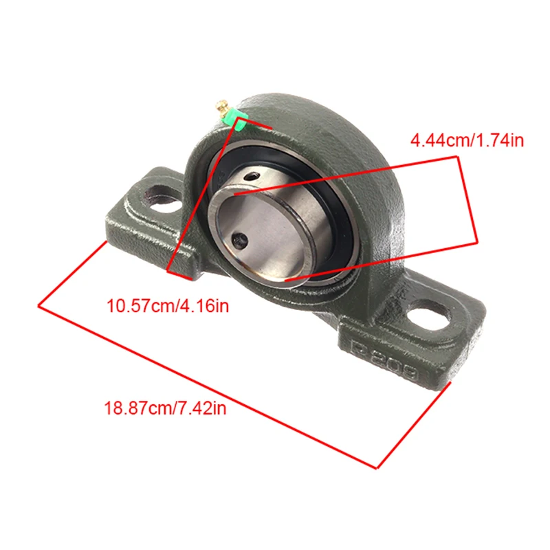 Set-contained Bearing UCP209 With Housing Spherical Bearing Seat Block Compatible with Sedans  SUVS   Light Trucks