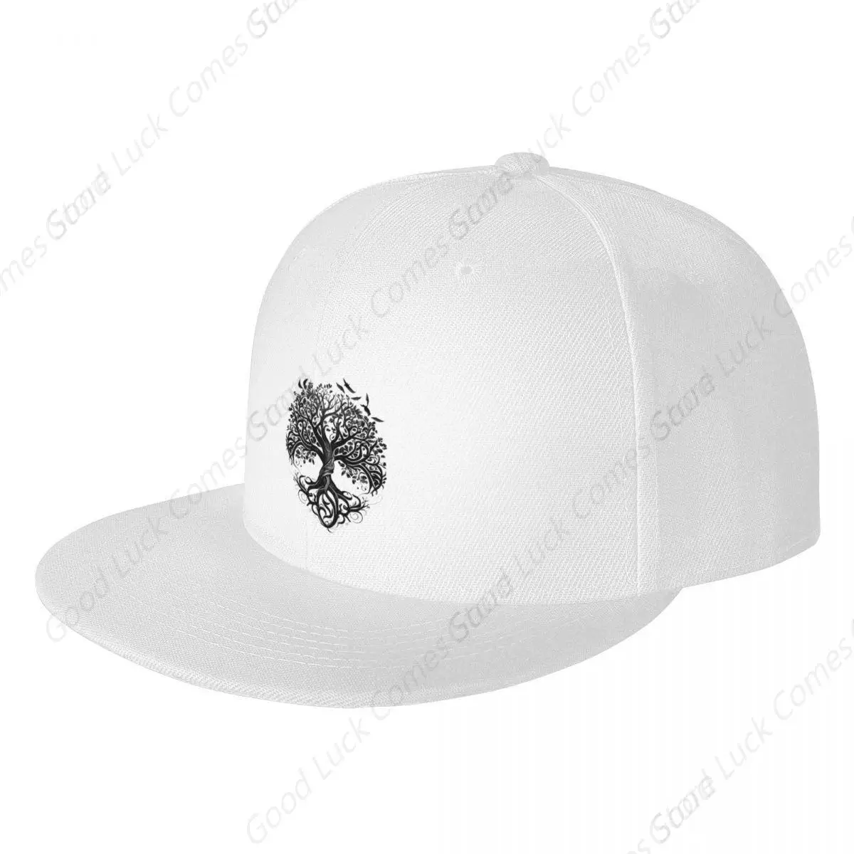 Tribal Tattoo Tree Baseball Cap Military Cap Man Golf Hat Luxury Hat Male Women's