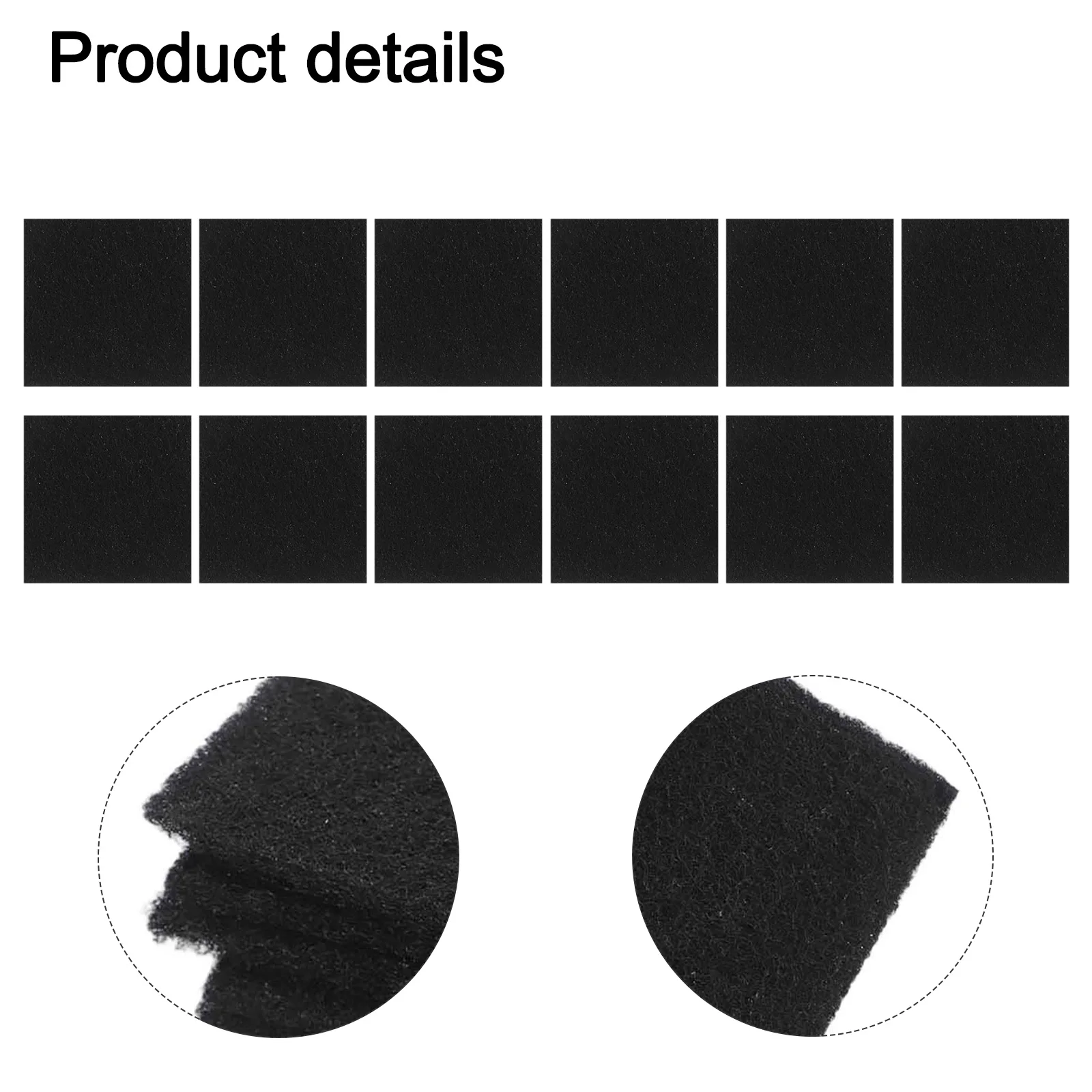 Activated Charcoal Filters Replacement for SIMPLIMAGIC Trash Cans 12 Pack with Coconut Shell Carbon for Control