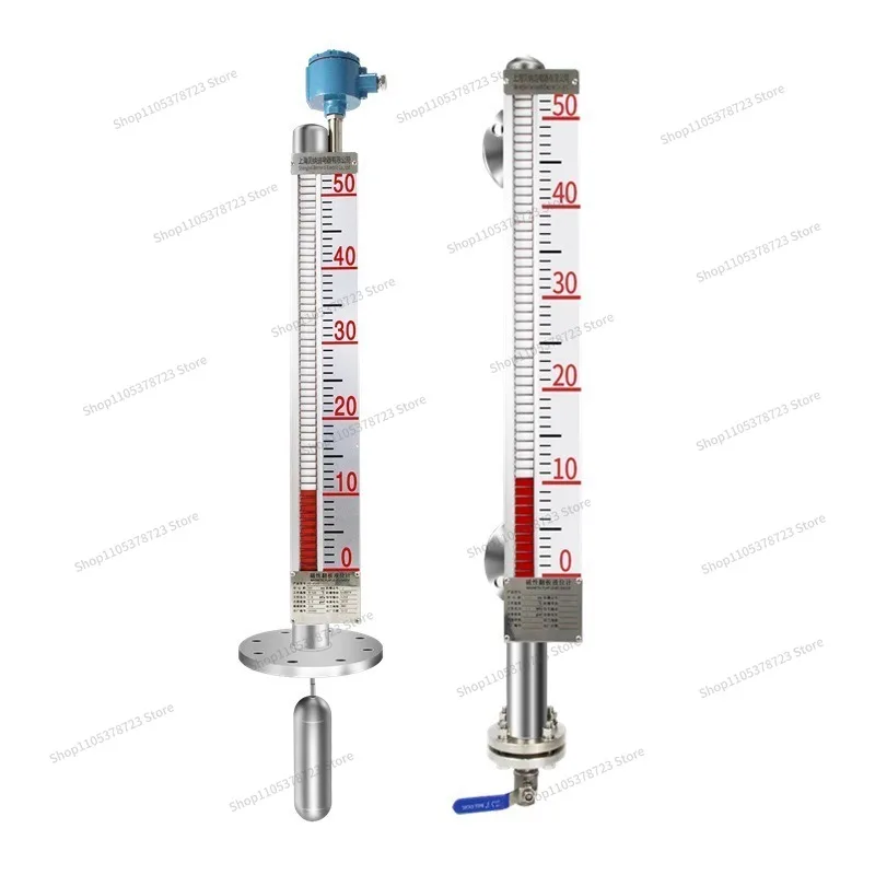 For Magnetic Flap Level Gauge, Anti-corrosion, Explosion-proof and High Temperature Resistant Side Mounted Top