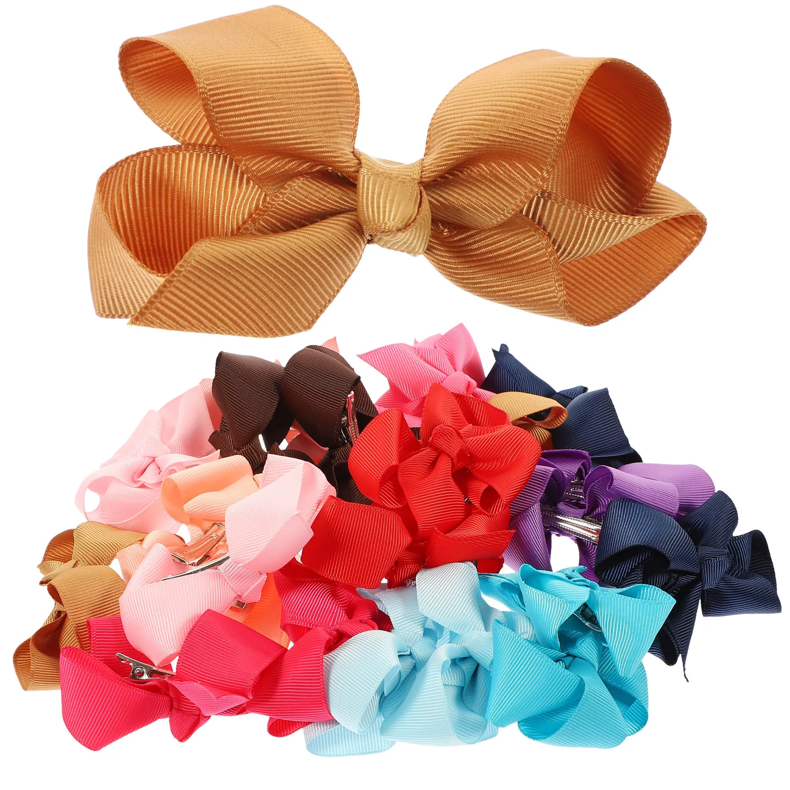 

24Pcs Bow Hairpins for Girls Butterfly Decor Bright Hue Gentle on Hair Perfect Hair Bows for Little Girls Ages 4-6 Shopping