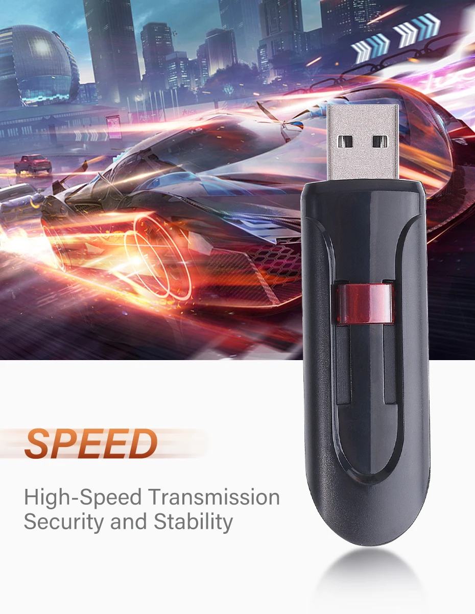 Hochleistungs-USB-Sticks 2.0 128GB 64GB Schwarz Gratis Schlüsselanhänger Pen Drive 32GB Speicherstick Mini Geschäftsgeschenk – Detail 1