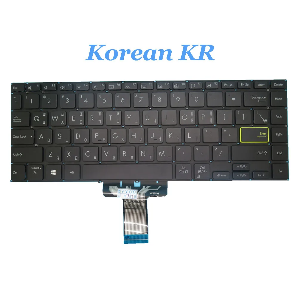 

Laptop Keyboard For ASUS V4050EA V4050FA S4600EA Japanese JP\Korean KR\United Kingdom UK\United States US Without Frame Black