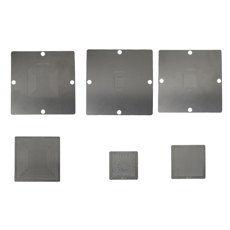 Steel Direct Heating Stencil Template CXD90060GG CXD90061GG CXD90062GG Stencil Template 0.55mm for P5 Console