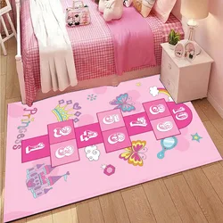 Children's Educational Game Carpet Home Crawling Non-slip Play Mat Machine Washable Living Room Bedroom Decoration ковер Tapis