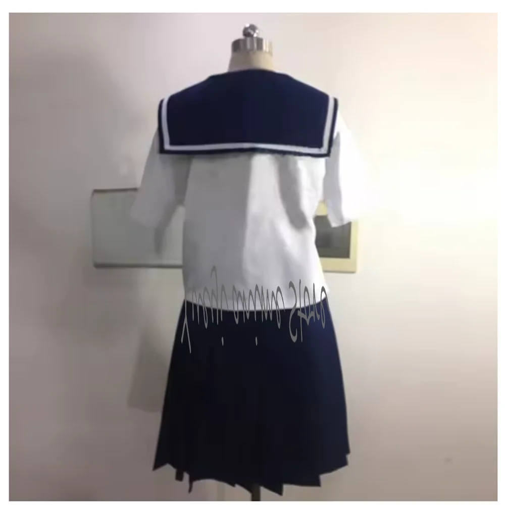 Customized -Unisex Anime Uiharu Kazari & Saten Ruiko Cosplay Costume - JK Daily Sailor Uniform for Halloween Party view 2