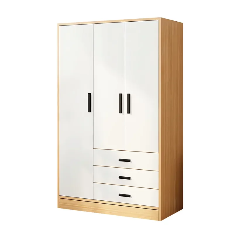 Modern Simple Light Luxury Small Wardrobe for Bedroom Home Economy Storage Cabinet Unit Locker for Dormitory
