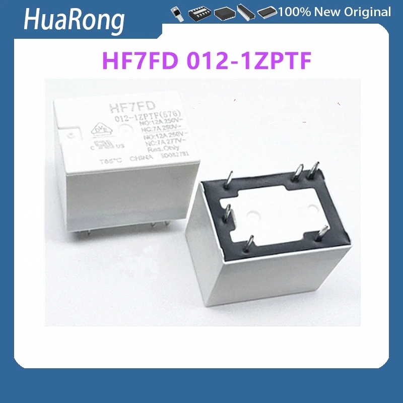 5Pcs/Lot  HF7FD 012-1ZPTF 12VDC DC12V 12A 6PIN