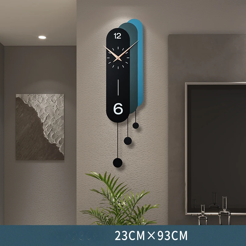 Office Classic Pendulum Wall Clocks Nordic Style Design Aesthetic Modern Wall Clock Big Size Relogio De Parede Decorative