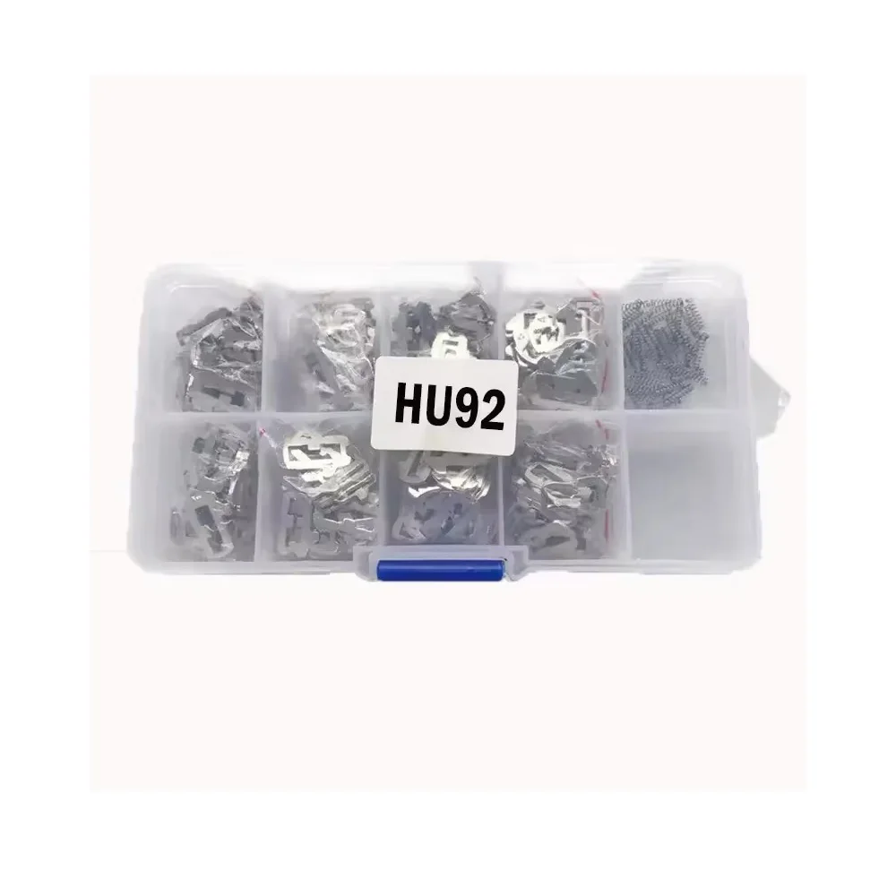 200Pcs/lot HU92 Lock Plate Car Key Lock Reed Plate lock wafer for BMW Car Lock Repair Car Accessories 8 Types Each 25pcs