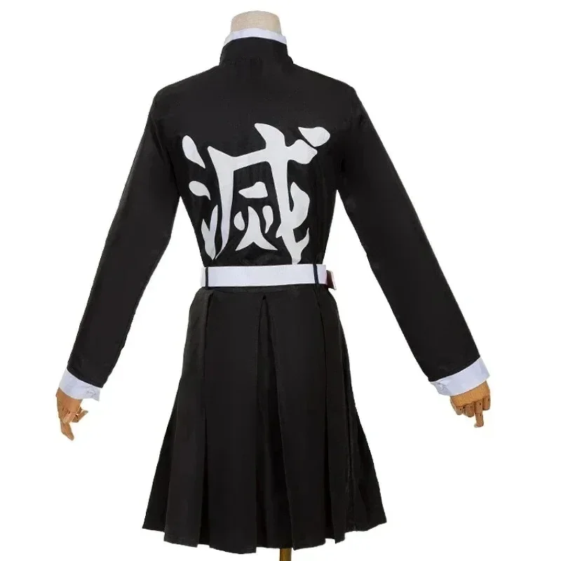 Adult  Anime Demon Slayer Kimetsu No Yaiba Woman Kimono Tsuyuri Kanao Cosplay Costume Butterfly Headdress