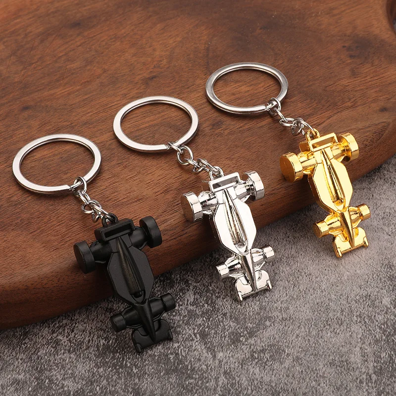 Fashion Mini Formula 1 Racing Car Styling Pendant Keychain For Men Handbag Activity Gift