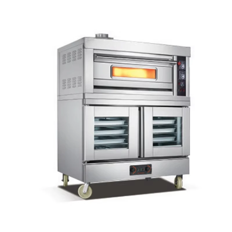 مزيج من فرن الخبز الكهربائي والغاز/صندوق التخمير #3