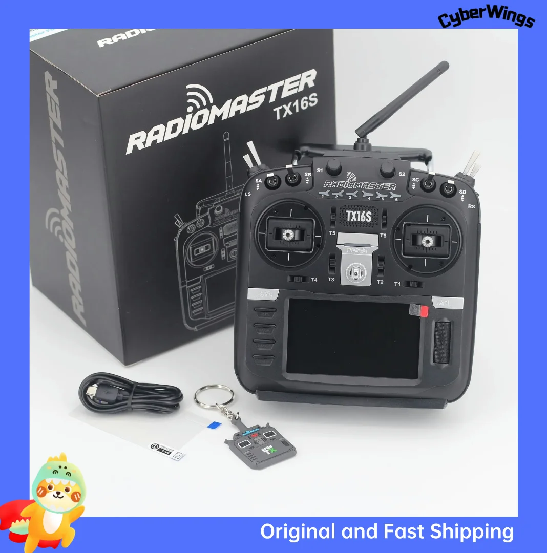 

Модуль радиопередатчика Radiomaster TX16S MK II V4.0 (4IN1) / ExpressLRS (ELRS) с дистанционным управлением, стабилизатор Холла