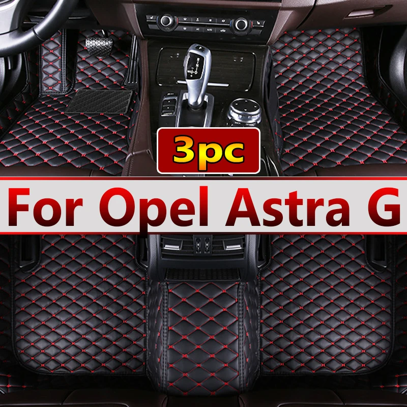 Car Floor Mats For Opel Astra G Vauxhall Holden T9 1999 2000 2001 2002 2003 2004 3door Anti-dirty Car Mats Floor Car Accessories