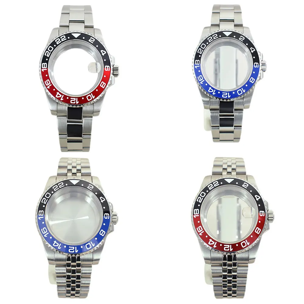 40mm stainless steel case with sapphire glass, suitable for NH34, NH35, and NH36 automatic mechanical movements 20BAR waterproof