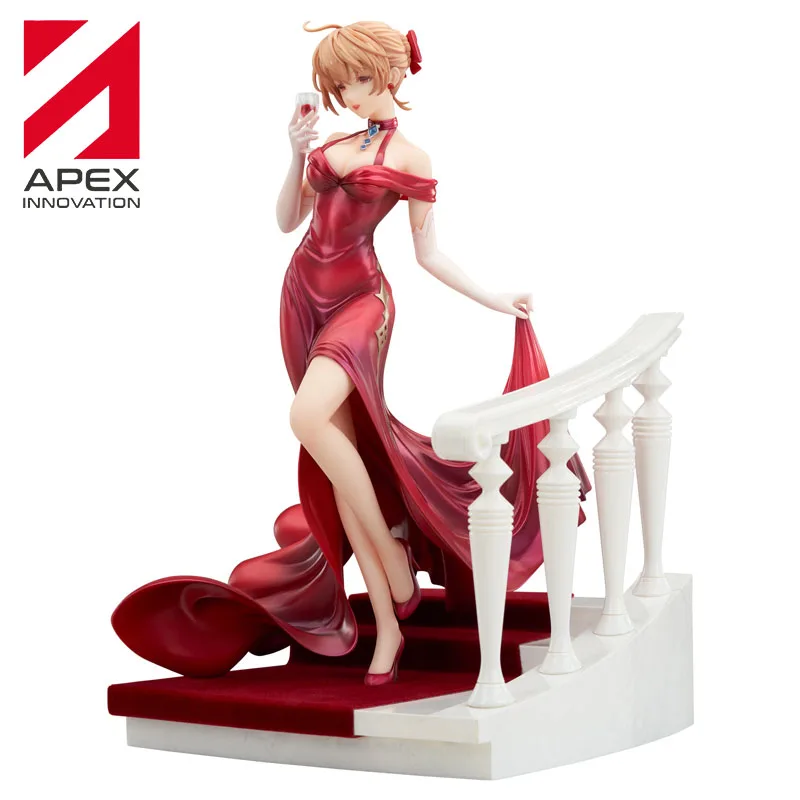 Genuine Original APEX-TOYS Granblue Fantasy Vera Vows Evening Gowns Anime Figure 25CM Collectible Dolls Statuette Ornament Model