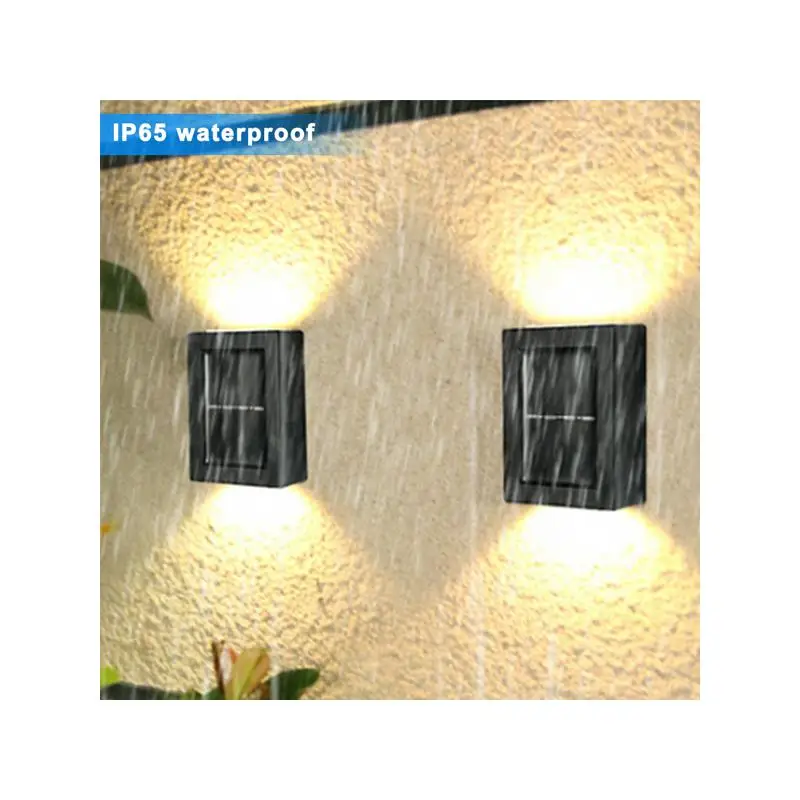 

Outdoor Solar Deck Lights for Path, Garden, Patio, Steps, and Fences - 2 Pack