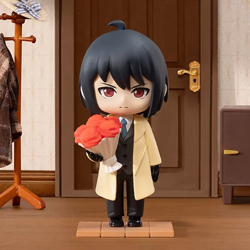 

POPMART GONG SPY FAMILY Daily Series Blind Box: Сюрприз-бокс с милыми аниме-фигурками, декор для дома, настольные модели, куклы