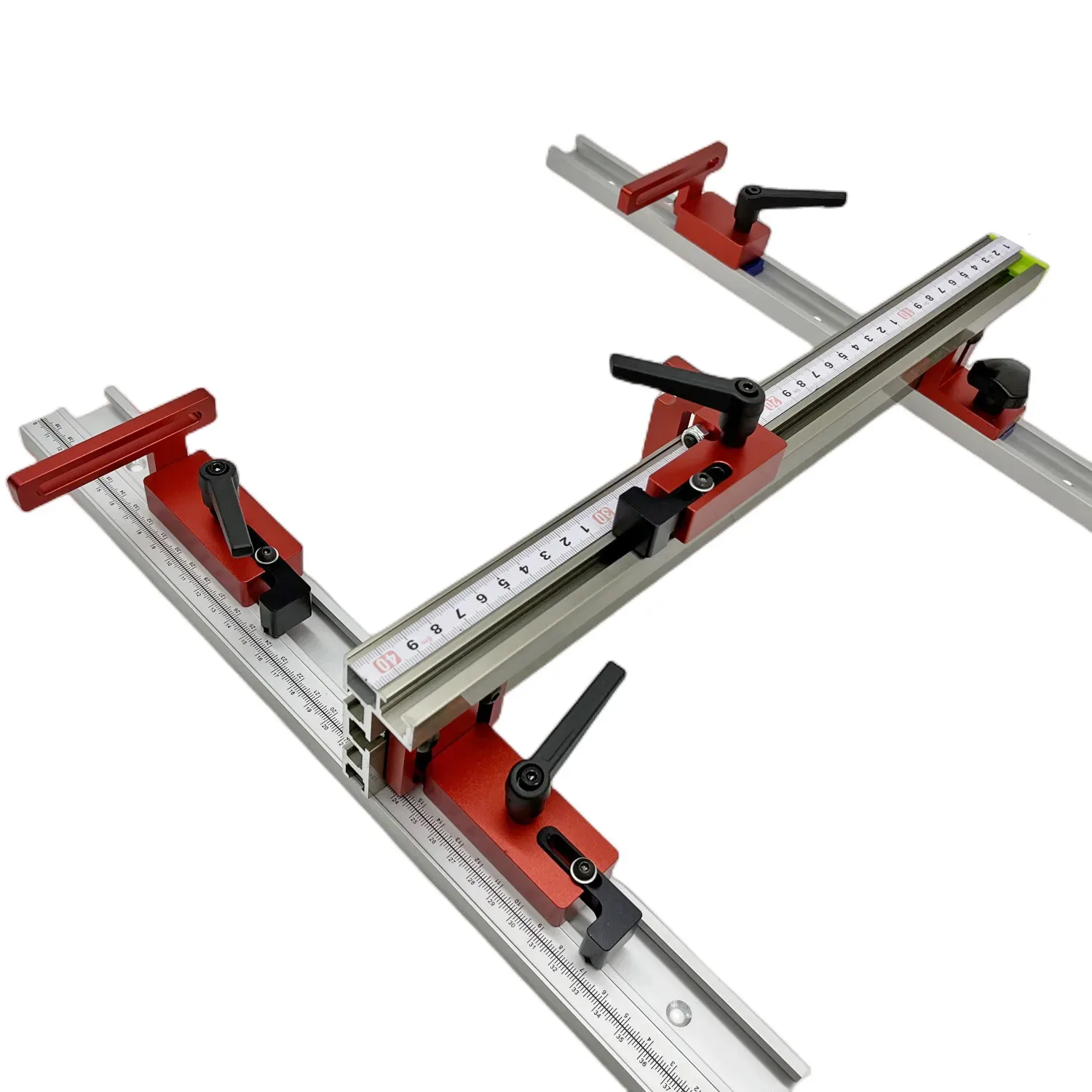Miter Track Stop T-Slot T-Track 300mm Aluminum Alloy Locator Table Saw Guide DIY