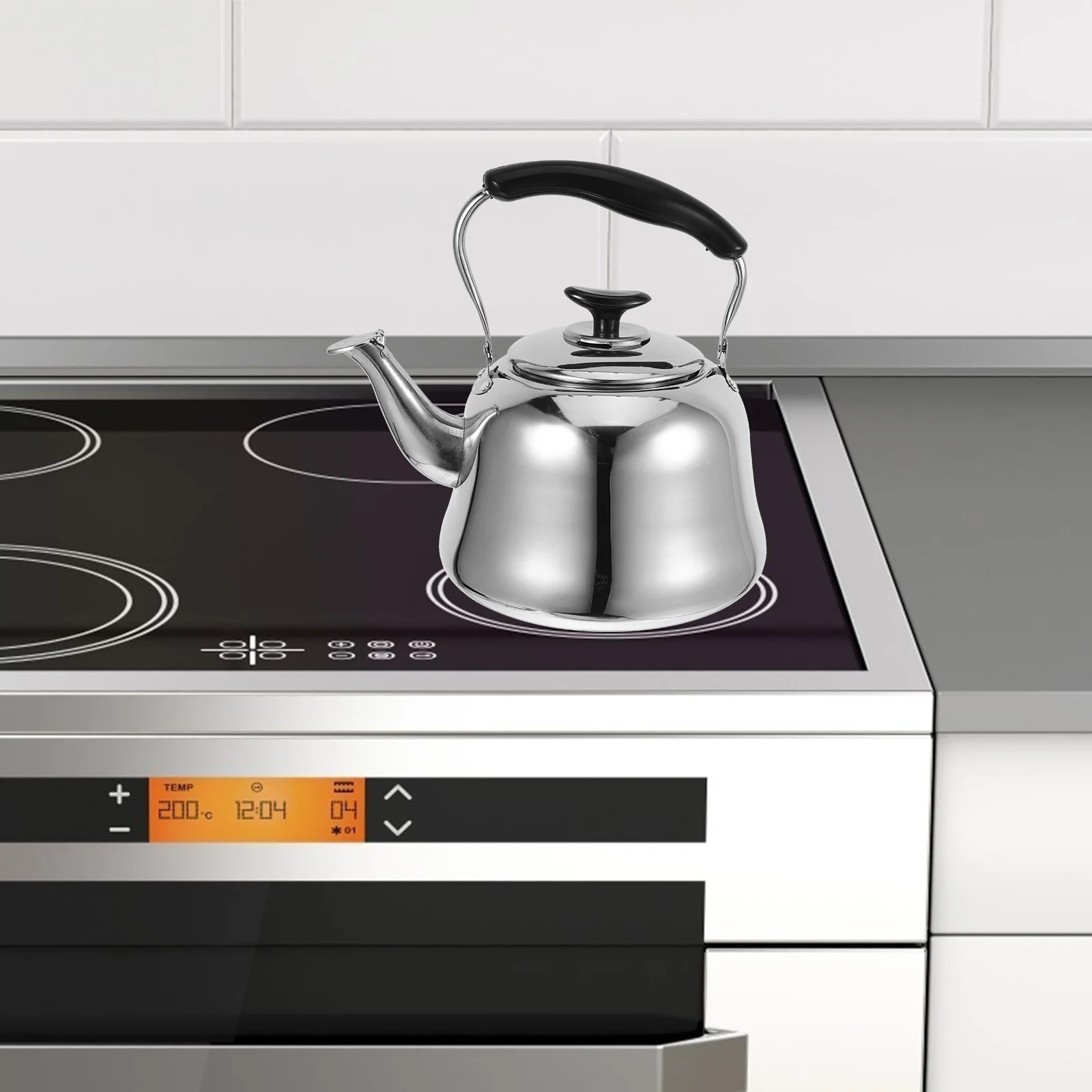 

Stainless Steel Stainless Steel Teatop Teapot H Tea Pot Electric Stove Compatible Kitchen Water Boiler