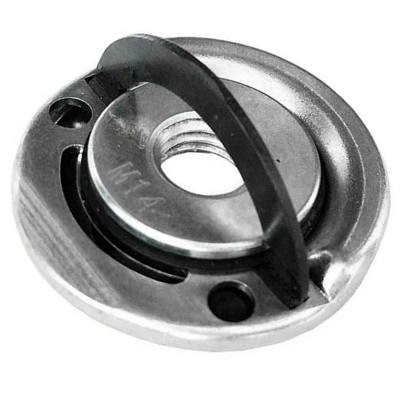 ร้อน! M14 เครื่องบดมุม Quick Release Self-Locking เครื่องบดกดแผ่นหน้าแปลน Nut Power Chuck