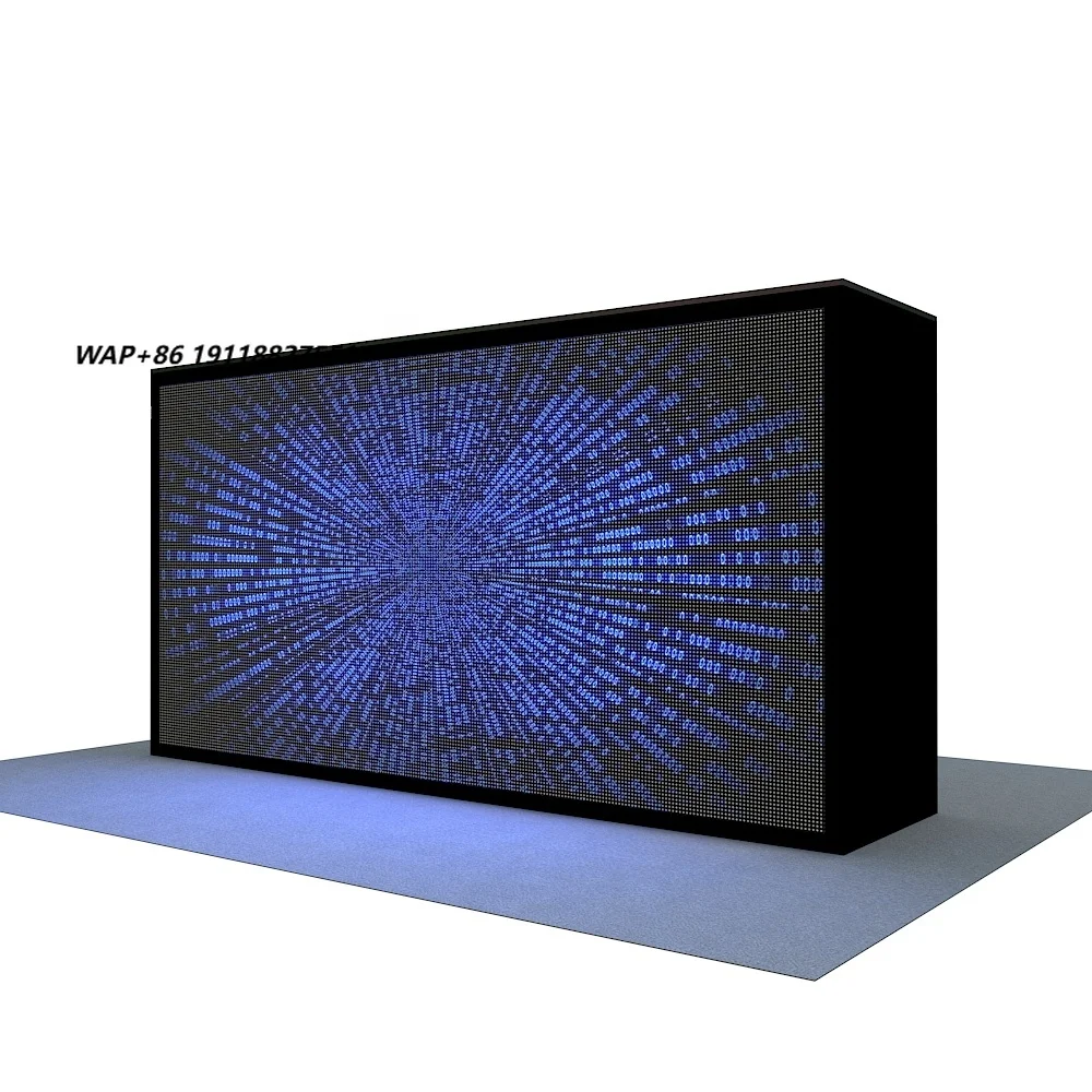 Portable Design LED Media Play Trade Show Booth Promotion Counter Led Table