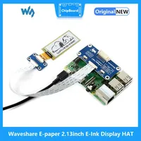 Waveshare Flexible e-paper 2.13inch E-Ink display HAT for Raspberry Pi Zero/Zero W/Zero WH/2B/3B/3B+ black/white SPI interface