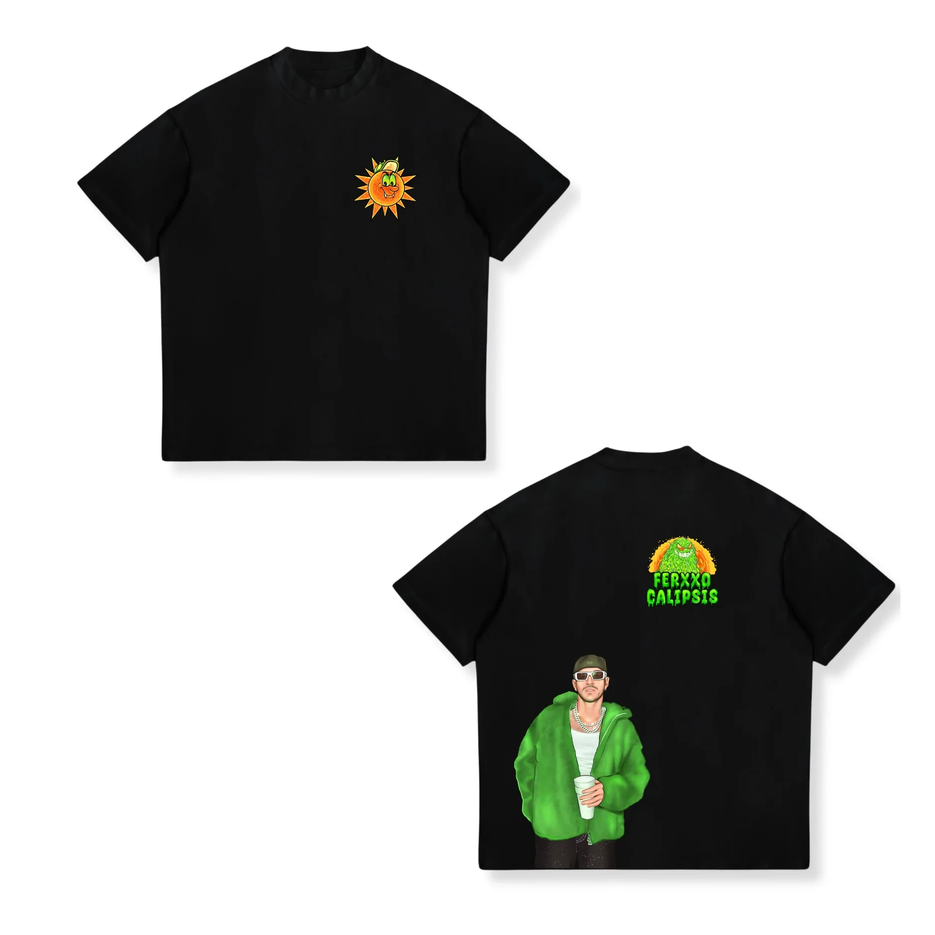 Camiseta Nueva de Moda para Hombre con Diseño Estético y Divertido de Feid Se Lo Juro Mor, Ropa de Feid Ferxxo, Camisetas de Algodón Oversize de Hip Hop para Verano