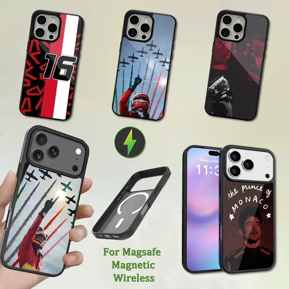 

Cool 16 C-Charles L-Leclerc Phone Case For iPhone 13,12,11,16,15,17,14,Pro,Max,Plus,Mini,Magsafe,Magnetic Wireless Charging