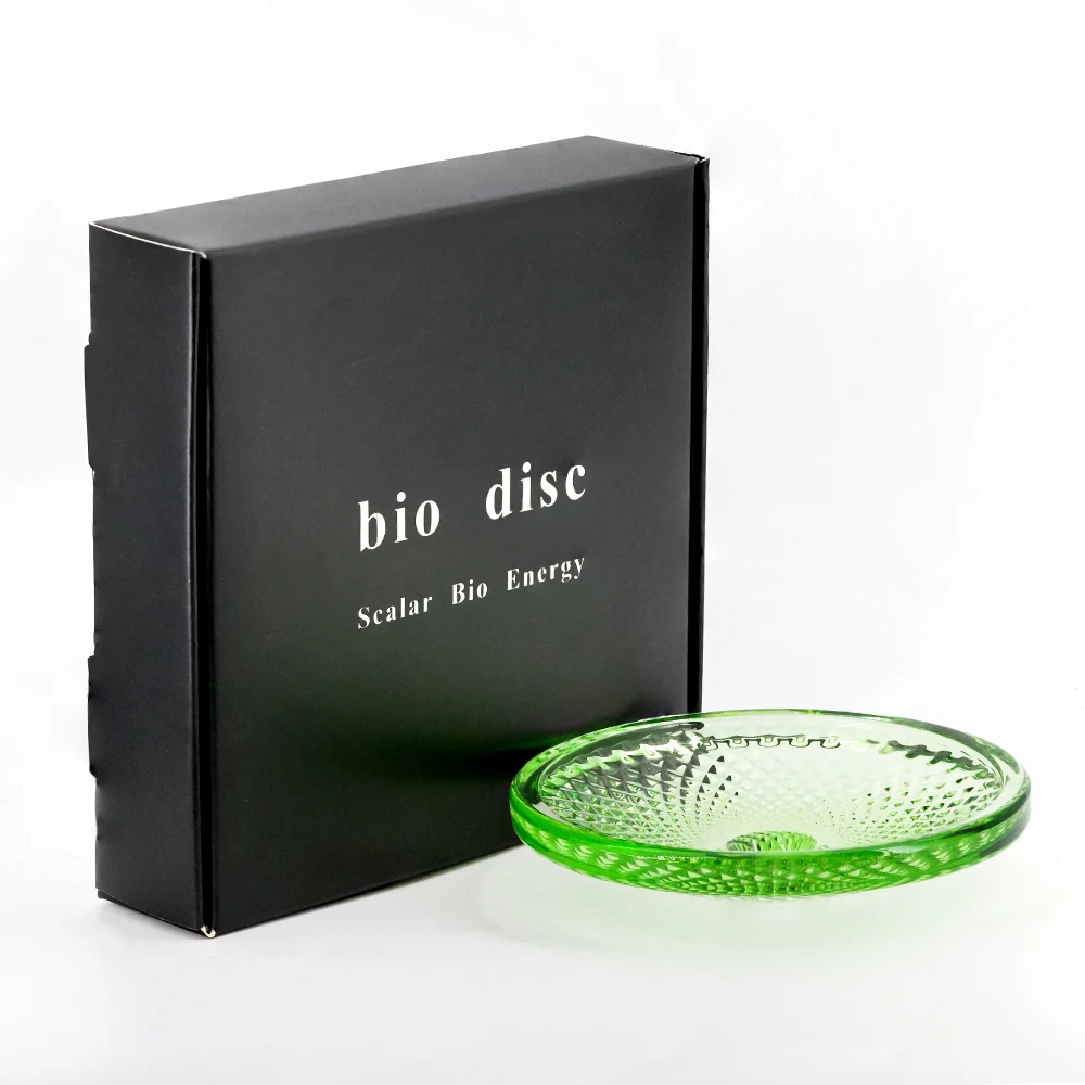 Bio disco bioattivo da campo energetico bioglass 5000cc+ da 100 mm per la gestione del dolore e il sollievo dallo stress