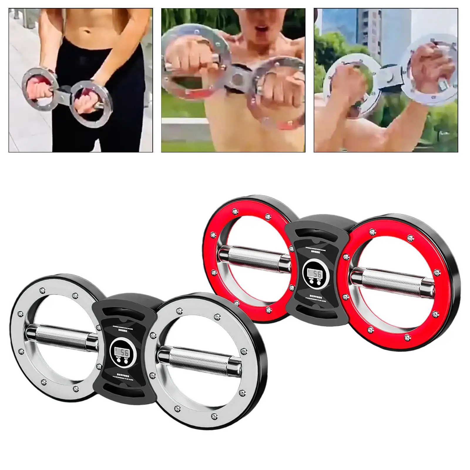 Arm Workout Machine Resistance Adjustable for Boxing Fitness Body Building Rotator Machine for Upper Arm Wrist Forearm Women Men