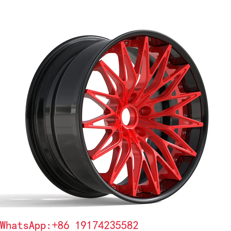 

Custom Shiny Aluminum Alloy Forged Racing Car Wheels 5x112 5x114.3 5x120 Rim Hub 18 19 20 21 22 23 24 26 Inch Perfect Fit Cars