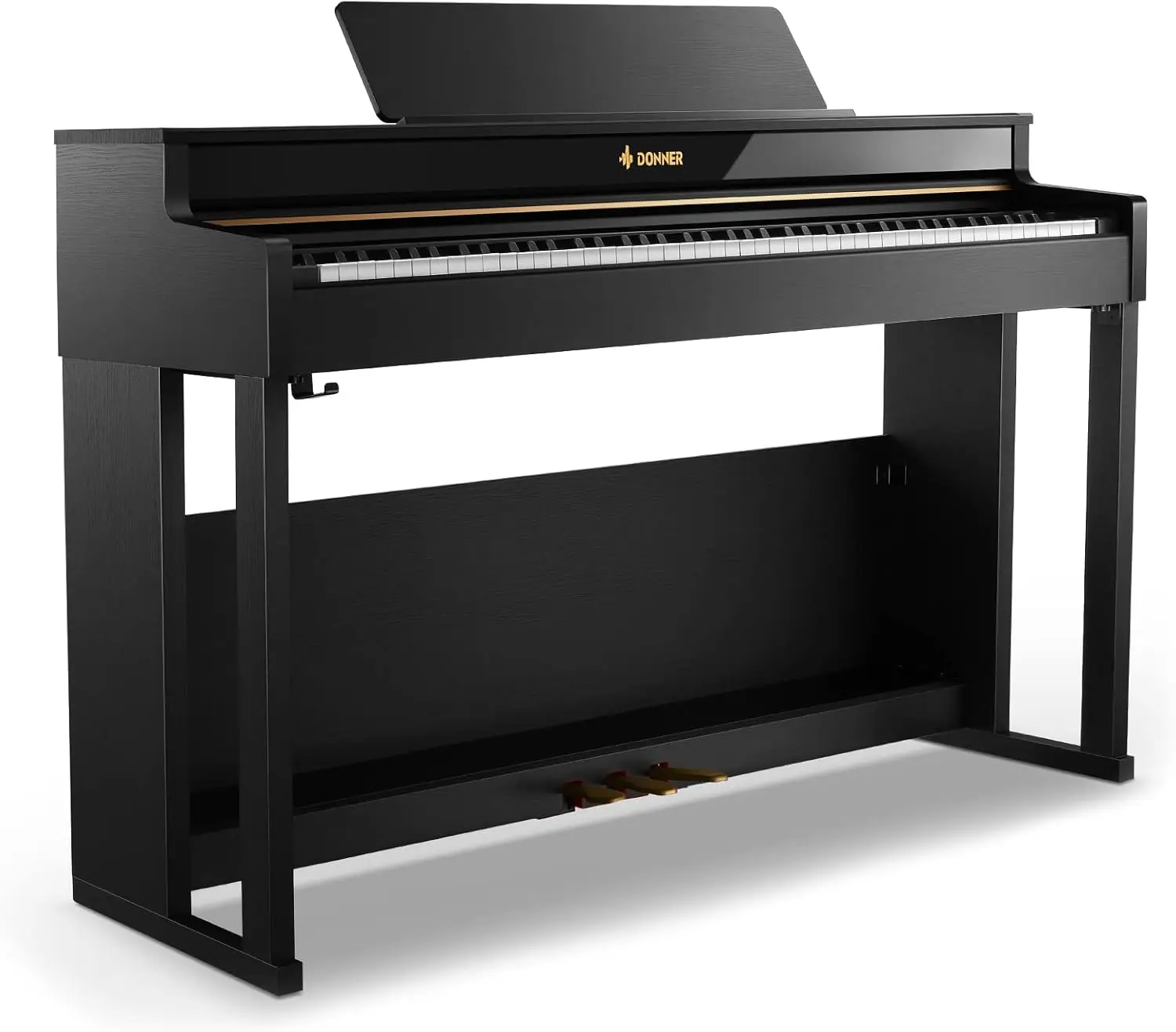 

Piano, Donner 88 Key Piano Weighted Keyboard, premium upright Keyboard Piano for Beginner Professional, Home Piano Full