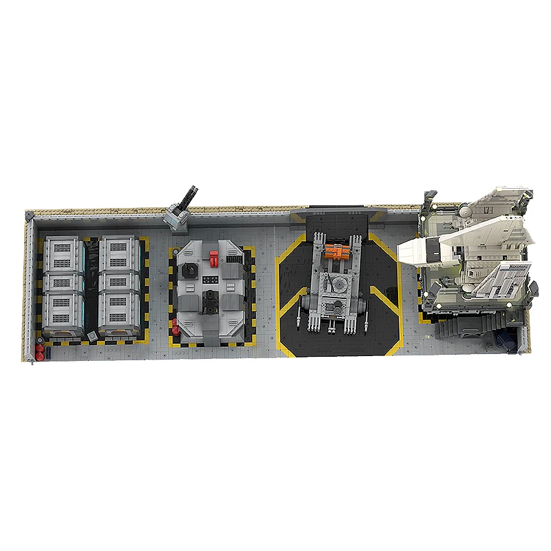 Berühmte Star Movie Base Bundle Modell Modulare Montage MOC Bausteine Technologie Ziegel Spielzeug Für Erwachsene Weihnachten Geschenke