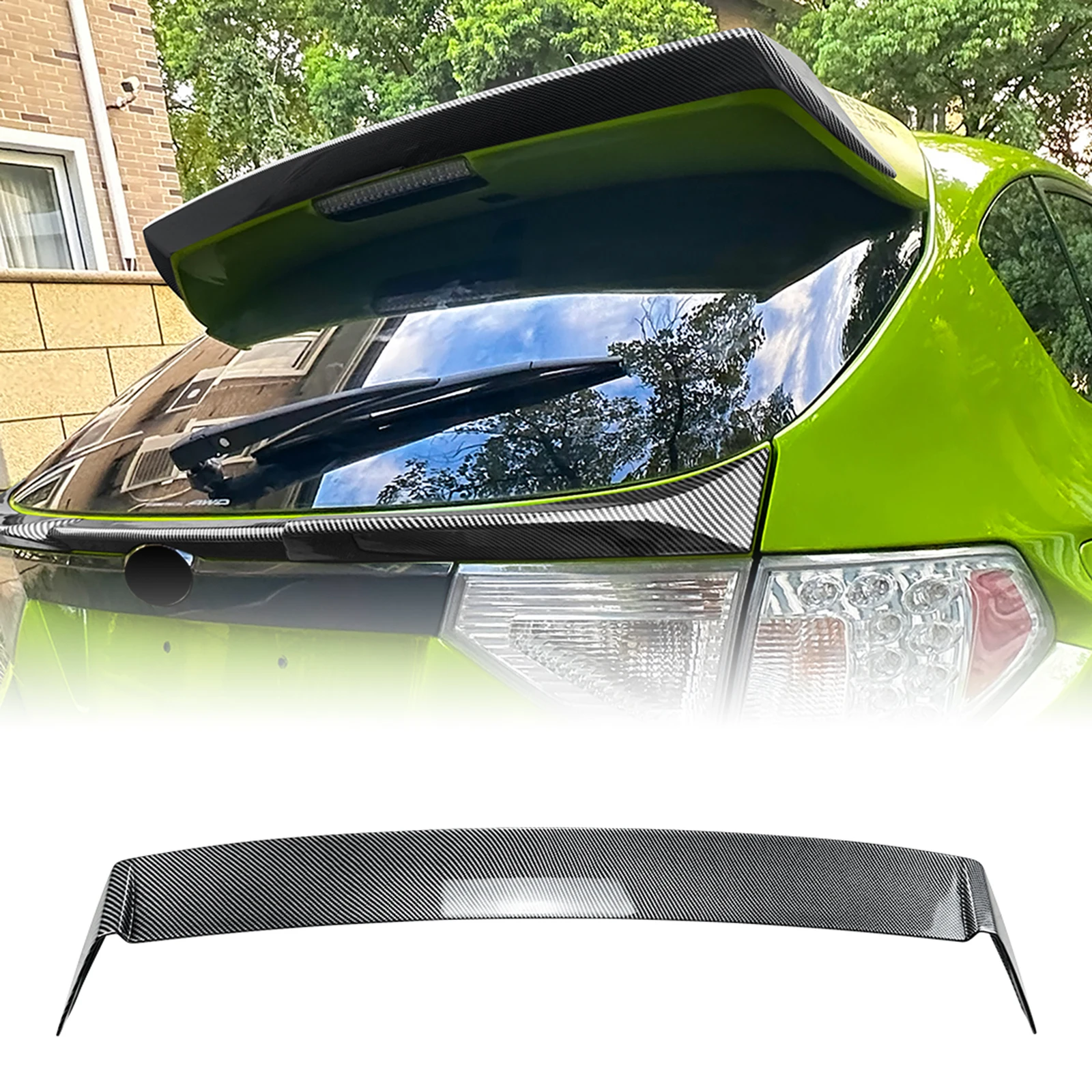 لسوبارو امبريزا GRB WRX STI 2008-2014 هاتشباك الخلفي الجذع سقف المفسد الجناح الشفاه الذيل الباب الخلفي العلوي الخائن