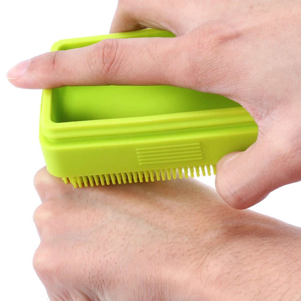 

Practical Silicone Soap Case Lid Tray Stand Holder Bathroom Kitchen Counter Drains Water Extends Soap Life