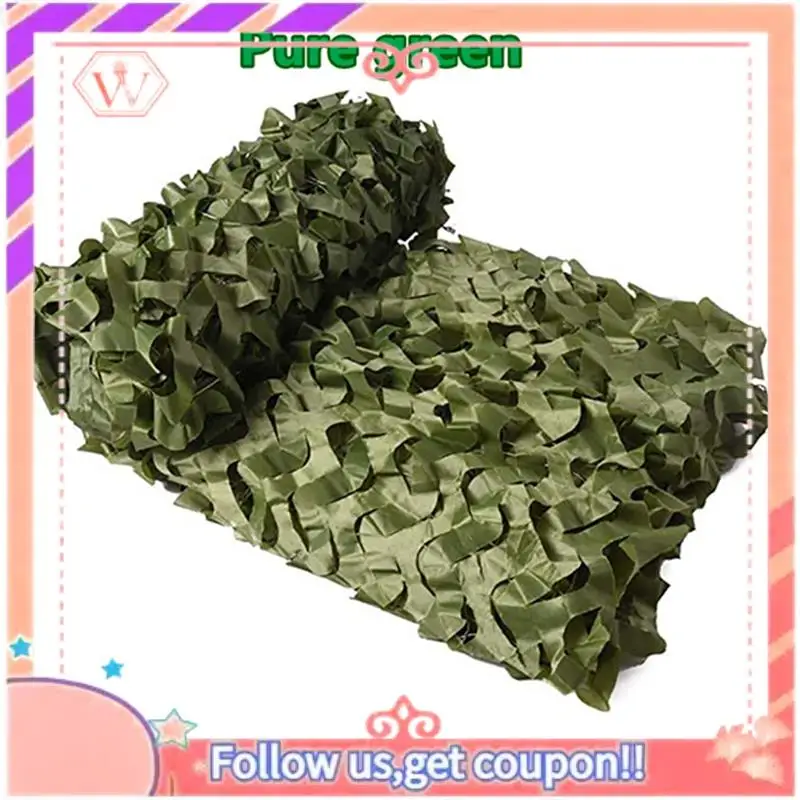1 PCS Forest Camouflage Net Hunting Camouflage Net Car Cover Awning Camping Shade Nets