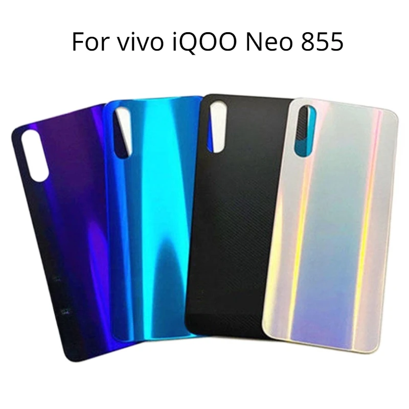 6.38 inch For Vivo IQOO Neo 855 Back Battery Cover Door Housing case Rear Glass parts for vivo V1936A V1936T Battery Cover