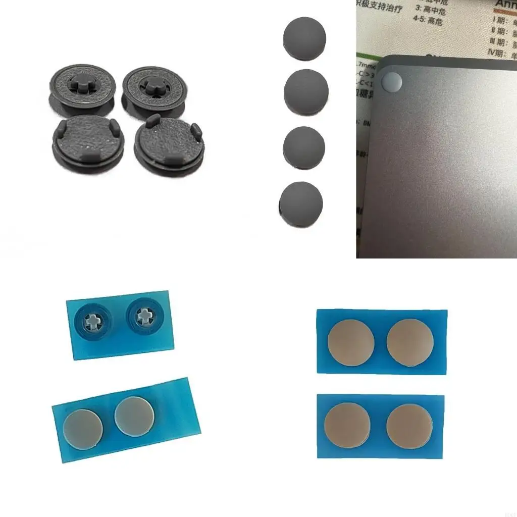 

900F 4Pcs NEW Original Rubber Feet Pad for Laptop 3 4 5 Slip proof Feet Pads Stability in Offices and Cafes